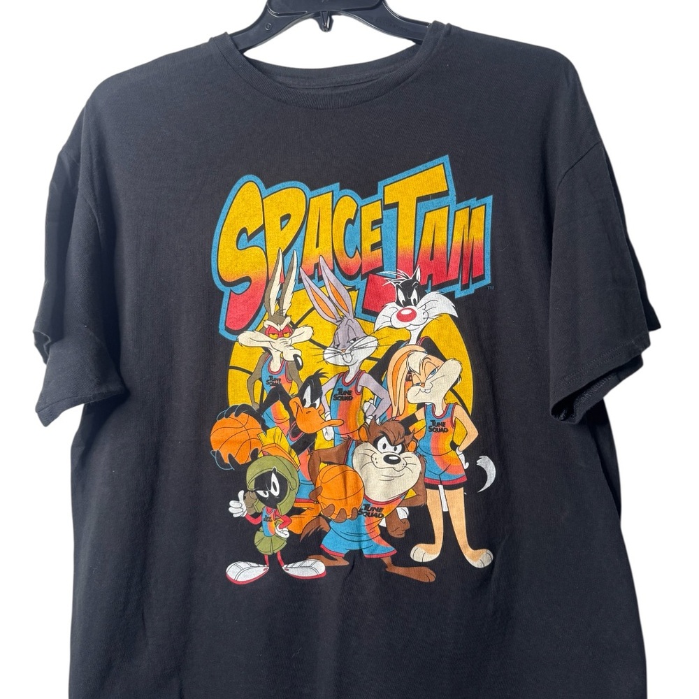 Space Jam Black Graphic Tee